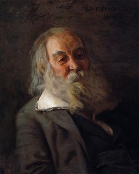 Thomas Eakins : Portrait of Walt Whitman II